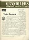 Granollers Comunidad Cristiana, 11/6/1961, page 1 [Page]