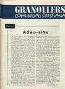 Granollers Comunidad Cristiana, 17/9/1961 [Issue]