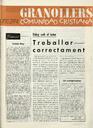 Granollers Comunidad Cristiana, 29/10/1961 [Issue]