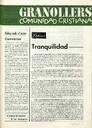 Granollers Comunidad Cristiana, 19/11/1961, page 1 [Page]