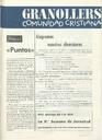 Granollers Comunidad Cristiana, 3/12/1961 [Issue]