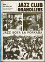 Jazz Club Granollers, 1/7/1984 [Issue]