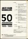 Jazz Club Granollers, 1/9/1985, page 2 [Page]