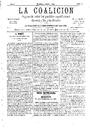 La Coalición, 7/6/1891, página 1 [Página]