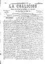 La Coalición, 12/12/1891, página 1 [Página]