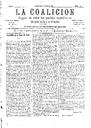 La Coalición, 10/4/1892, page 1 [Page]