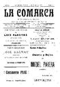 La Comarca, 14/6/1913 [Ejemplar]