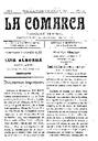 La Comarca, 9/8/1913 [Issue]