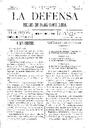 La Defensa, 9/5/1891 [Issue]