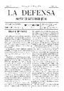 La Defensa, 17/5/1891 [Issue]