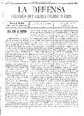 La Defensa, 9/10/1892 [Issue]