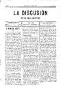 La Discusión, 27/8/1893, página 1 [Página]