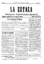 La Estaca, 20/9/1908 [Ejemplar]