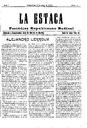 La Estaca, 4/10/1908 [Ejemplar]
