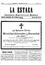La Estaca, 1/11/1908 [Issue]