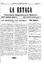 La Estaca, 27/12/1908 [Issue]
