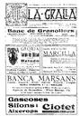 La Gralla, 31/7/1921, página 1 [Página]