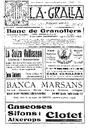 La Gralla, 28/8/1921, página 1 [Página]