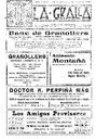 La Gralla, 22/1/1922, página 1 [Página]