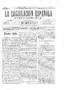 La Legislación Española, 15/4/1893, página 1 [Página]