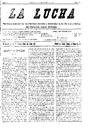 La Lucha, 14/10/1906, pàgina 1 [Pàgina]
