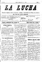 La Lucha, 27/1/1907, pàgina 1 [Pàgina]
