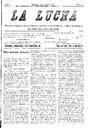 La Lucha, 4/8/1907, pàgina 1 [Pàgina]