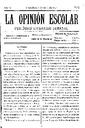 La Opinión Escolar, 4/7/1897, página 1 [Página]