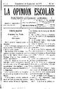 La Opinión Escolar, 29/8/1897, pàgina 1 [Pàgina]