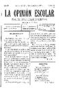 La Opinión Escolar, 11/9/1898, pàgina 1 [Pàgina]