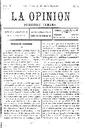 La Opinión, 30/7/1899, página 1 [Página]