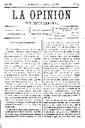 La Opinión, 6/8/1899, página 1 [Página]
