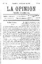 La Opinión, 1/10/1899 [Ejemplar]