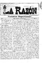 La Razón, 20/2/1904, pàgina 1 [Pàgina]