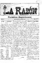 La Razón, 12/3/1904, pàgina 1 [Pàgina]