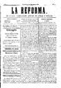 La Reforma, 26/9/1886, pàgina 1 [Pàgina]