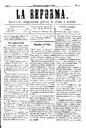 La Reforma, 24/10/1886, pàgina 1 [Pàgina]