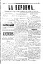 La Reforma, 21/11/1886, página 1 [Página]