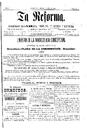 La Reforma, 5/12/1886, página 1 [Página]