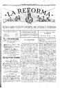 La Reforma, 24/1/1887, pàgina 1 [Pàgina]