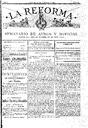 La Reforma, 25/12/1887, pàgina 1 [Pàgina]