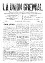 La Unión Gremial, 28/4/1901 [Issue]