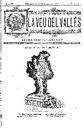 La Veu del Vallès, 31/10/1897 [Issue]