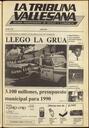 La tribuna vallesana, 1/6/1990, página 1 [Página]