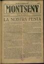 Montseny, 11/11/1927 [Issue]