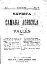Revista de la Càmara Agrícola del Vallès, 1/10/1902 [Ejemplar]
