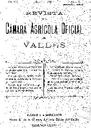 Revista de la Càmara Agrícola del Vallès, 1/1/1903, pàgina 1 [Pàgina]