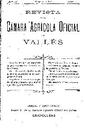 Revista de la Càmara Agrícola del Vallès, 1/5/1904, página 1 [Página]