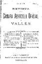 Revista de la Càmara Agrícola del Vallès, 1/6/1904, page 1 [Page]