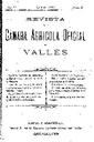 Revista de la Càmara Agrícola del Vallès, 1/8/1904 [Ejemplar]